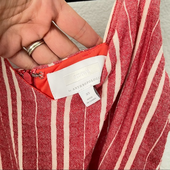 Anthropologie Wide Leg Crop Pant Tank Top Romper - Picture 7 of 7